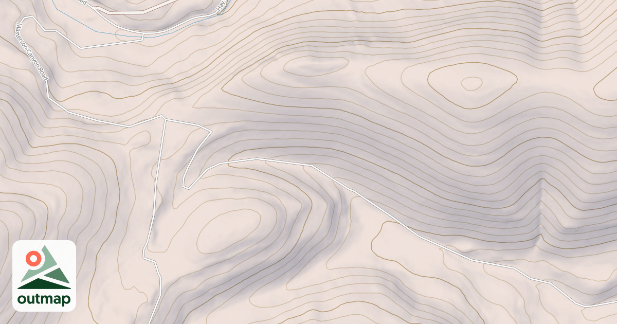 Map of TELEPHONE CANYON
