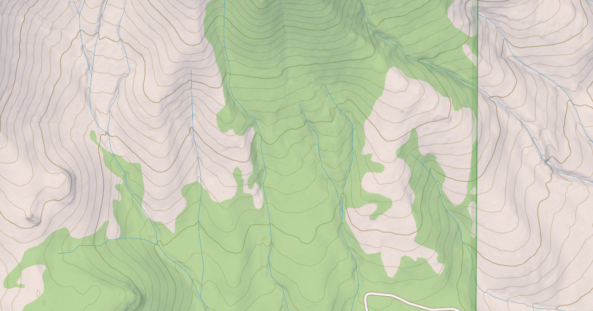 Map preview of CARMEN VALLEY SPUR
