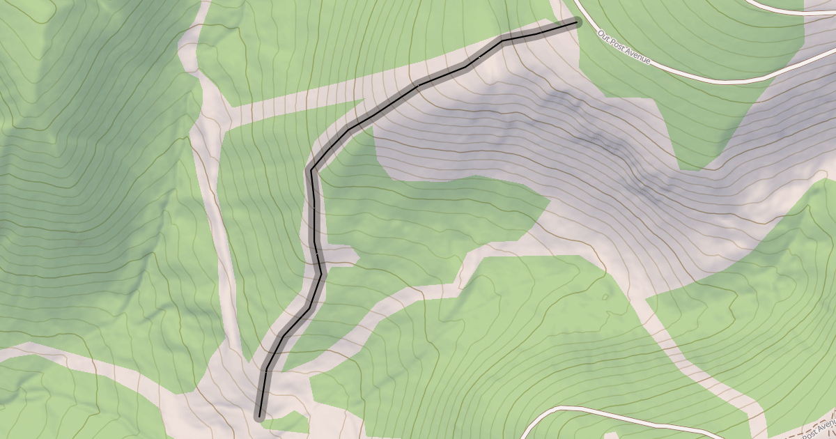 Map preview of Pat's Ride