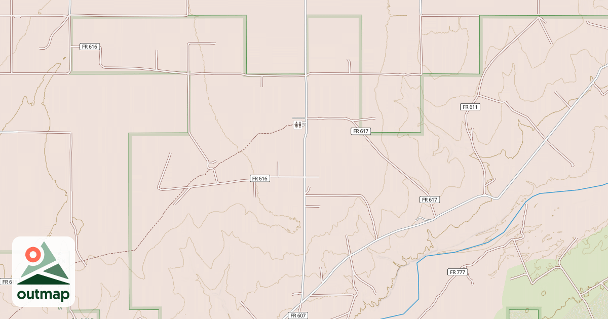 Map of SANTA FE TRAIL FIELD