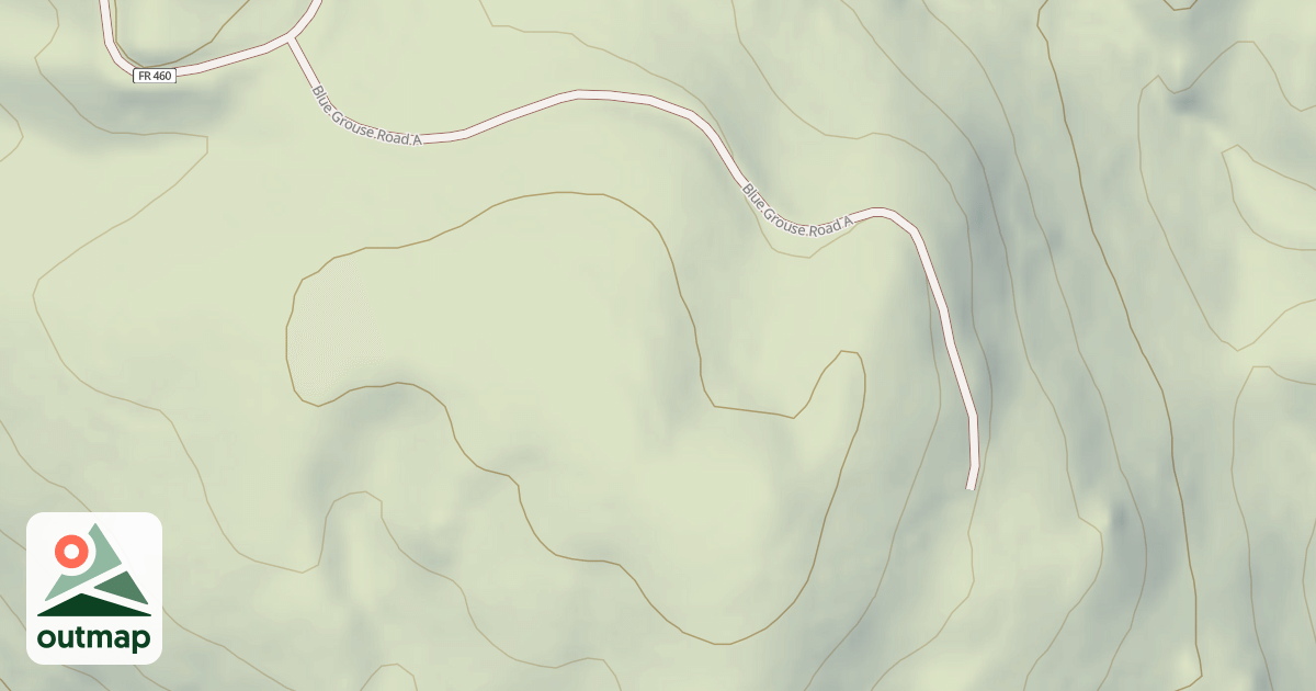 Map of BLUE GROUSE A