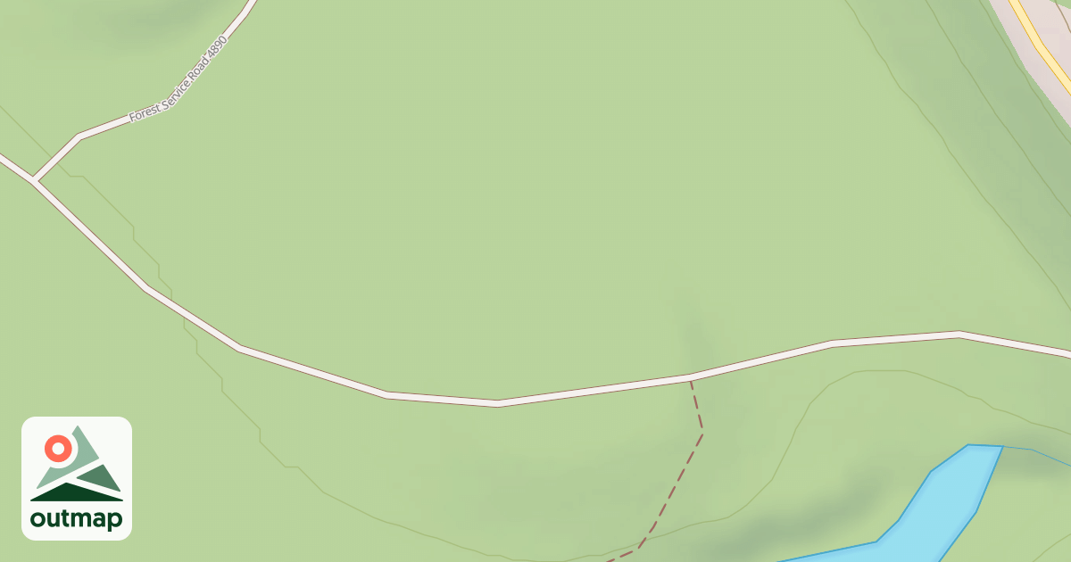 Map of CANYON BAY ACCESS