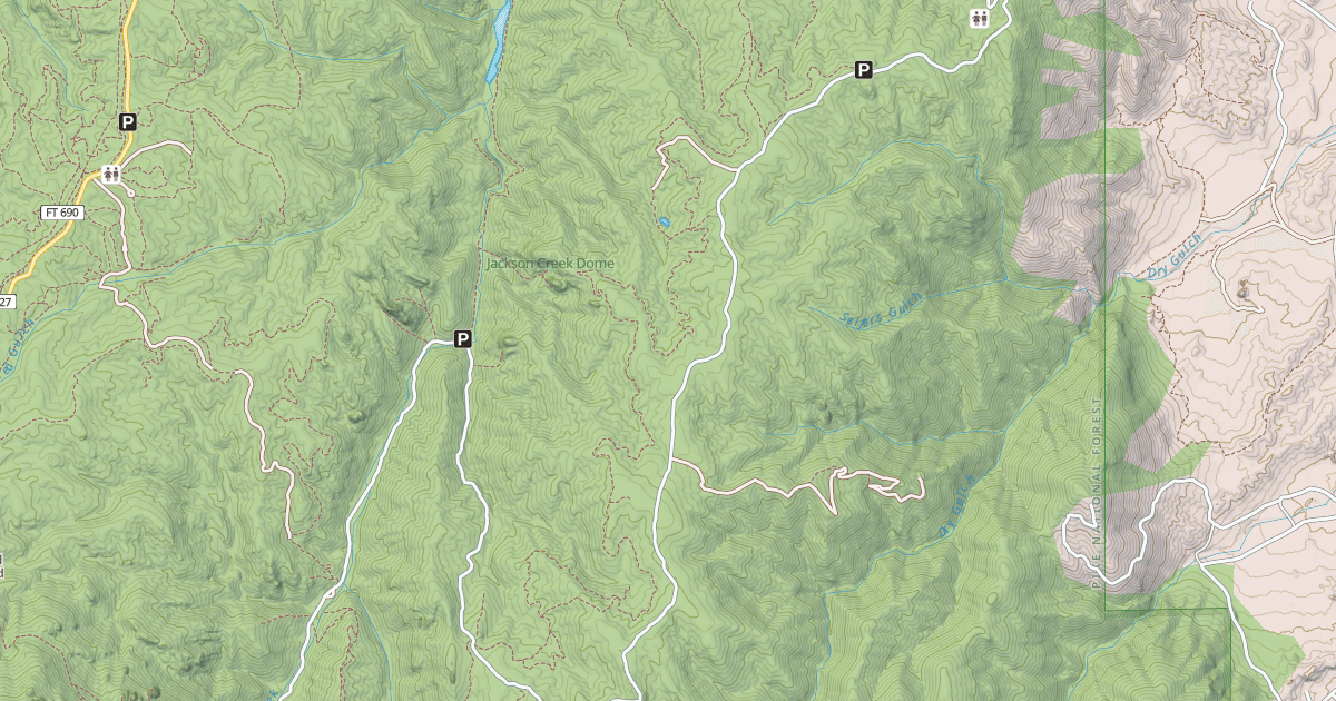 Map preview of Bergen Rock