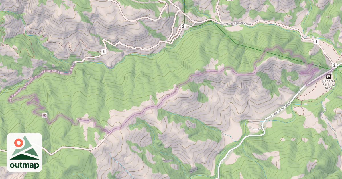 Map of Mayfair Ranch Trail