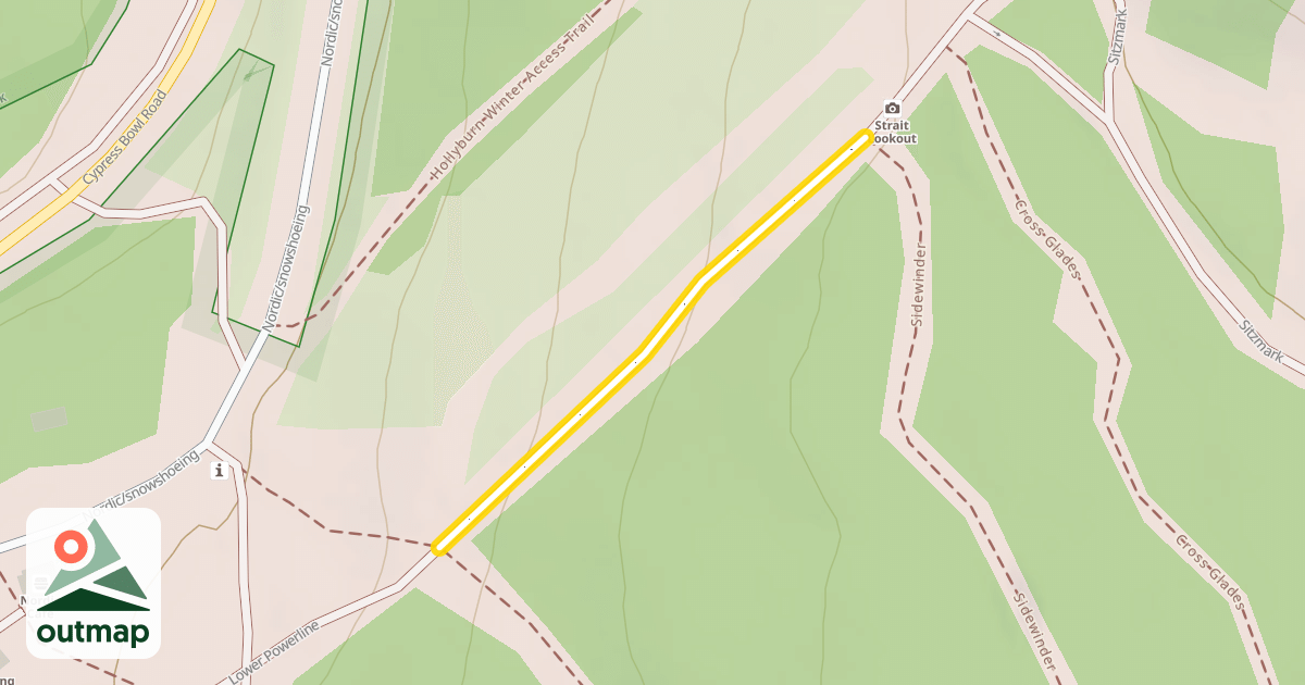 Map of Lower Powerline
