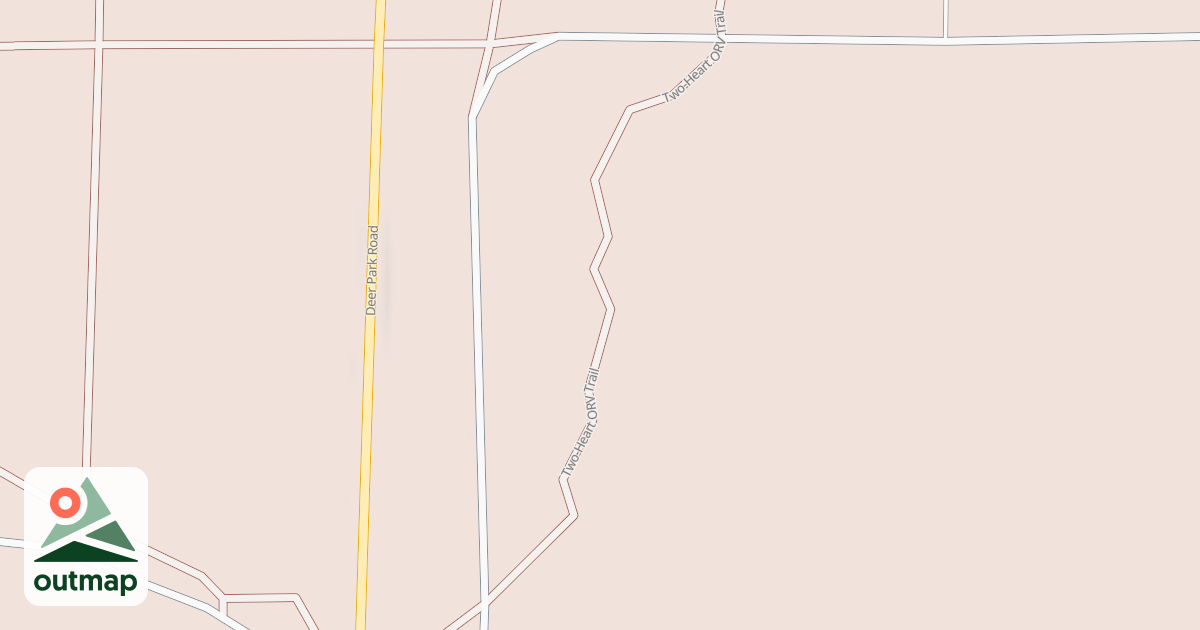 Map of Two-heart Trail