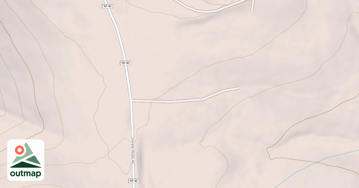 Map of USFS National Forest System Roads {09B2B06A-24FB-4AEF-A5A5-6C7D75C1F792}