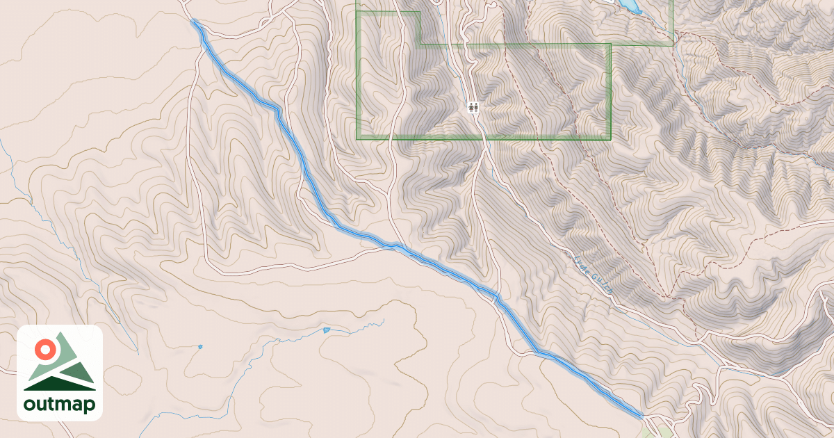Map of Route of the Oregon Trail