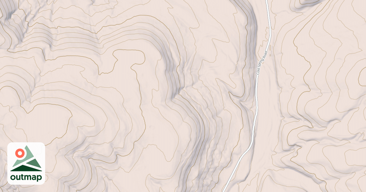Map of RIGHT HAND SUGAR SPUR