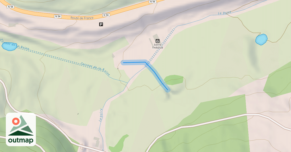 Map of 99 bis bassa
