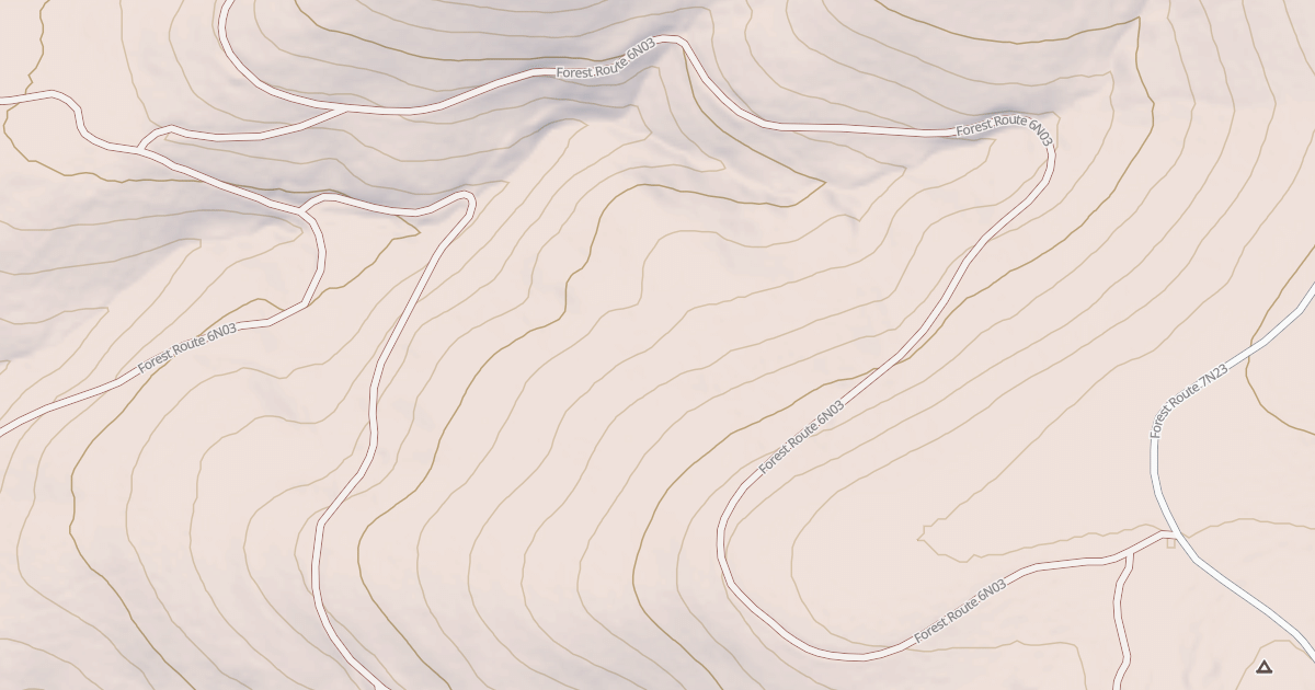 Map preview of USFS National Forest System Roads {06DCCEE8-866E-43CB-9329-3EB10A567734}
