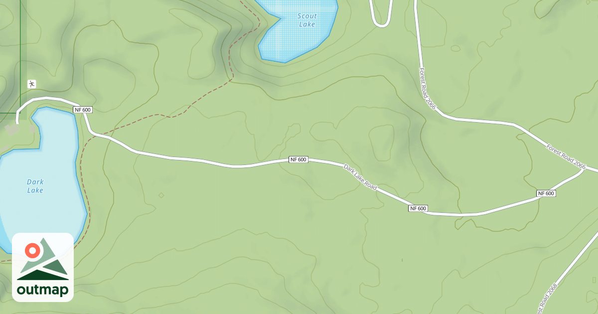 Map of DARK LAKE