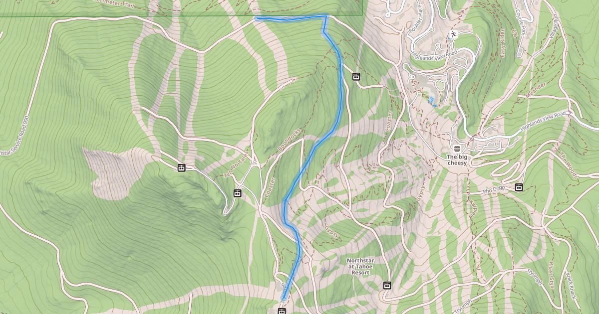 Map preview of Lookout Bypass