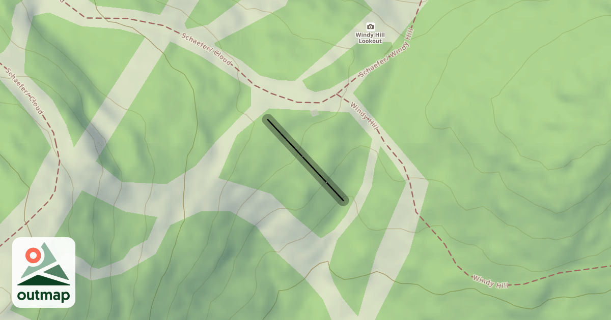 Map of Mineshaft Glades