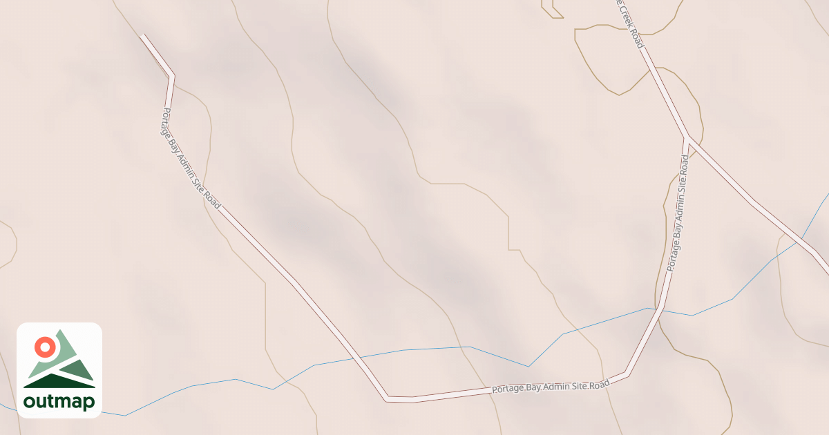 Map of PORTAGE BAY ADMIN SITE