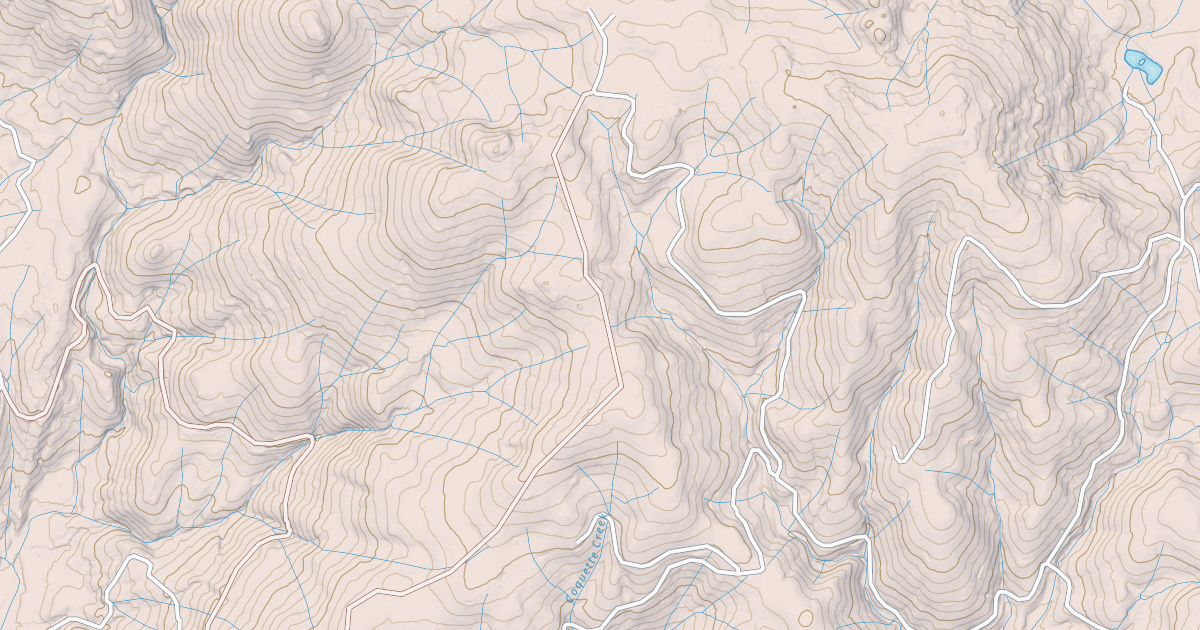 Map preview of COQUETTE CREEK