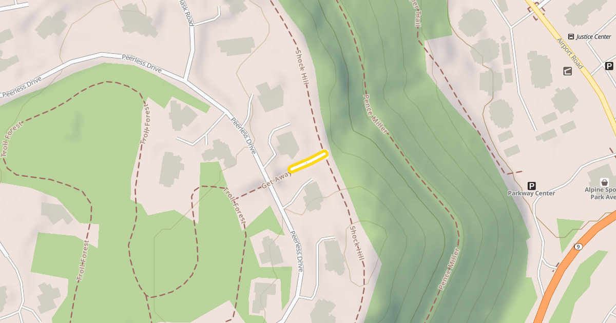 Map preview of Get Away