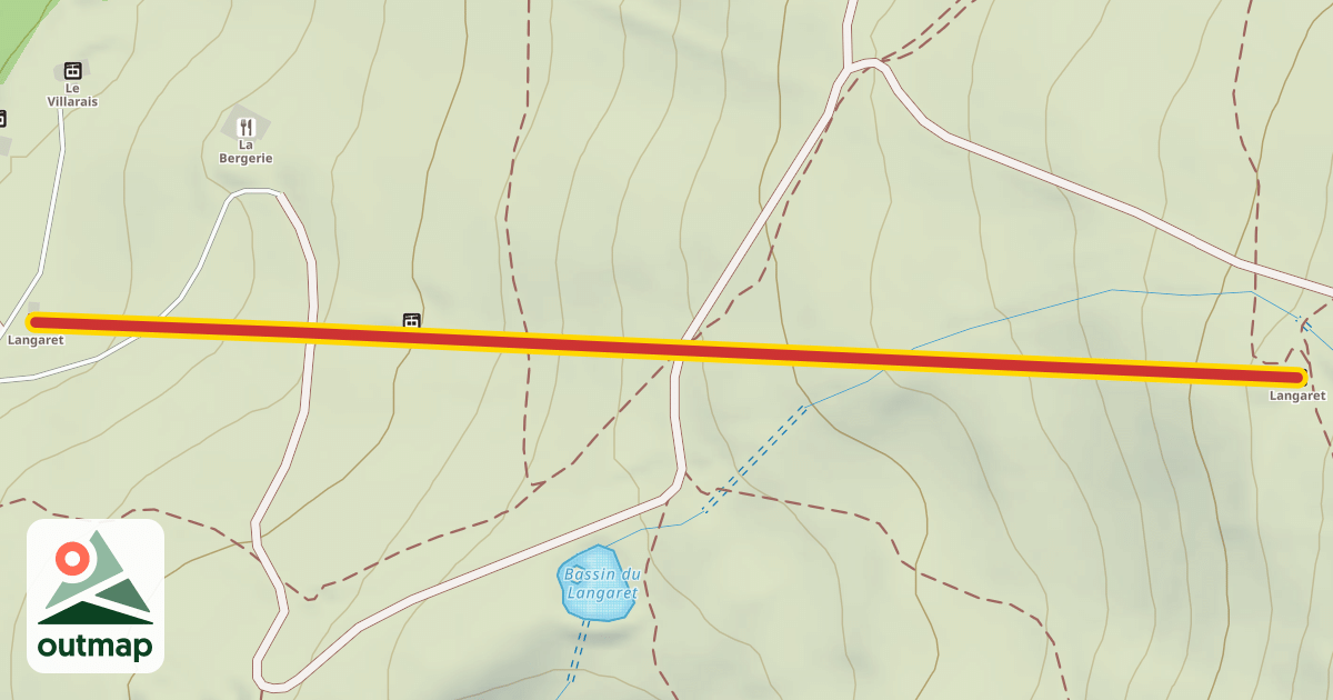 Map of Langaret