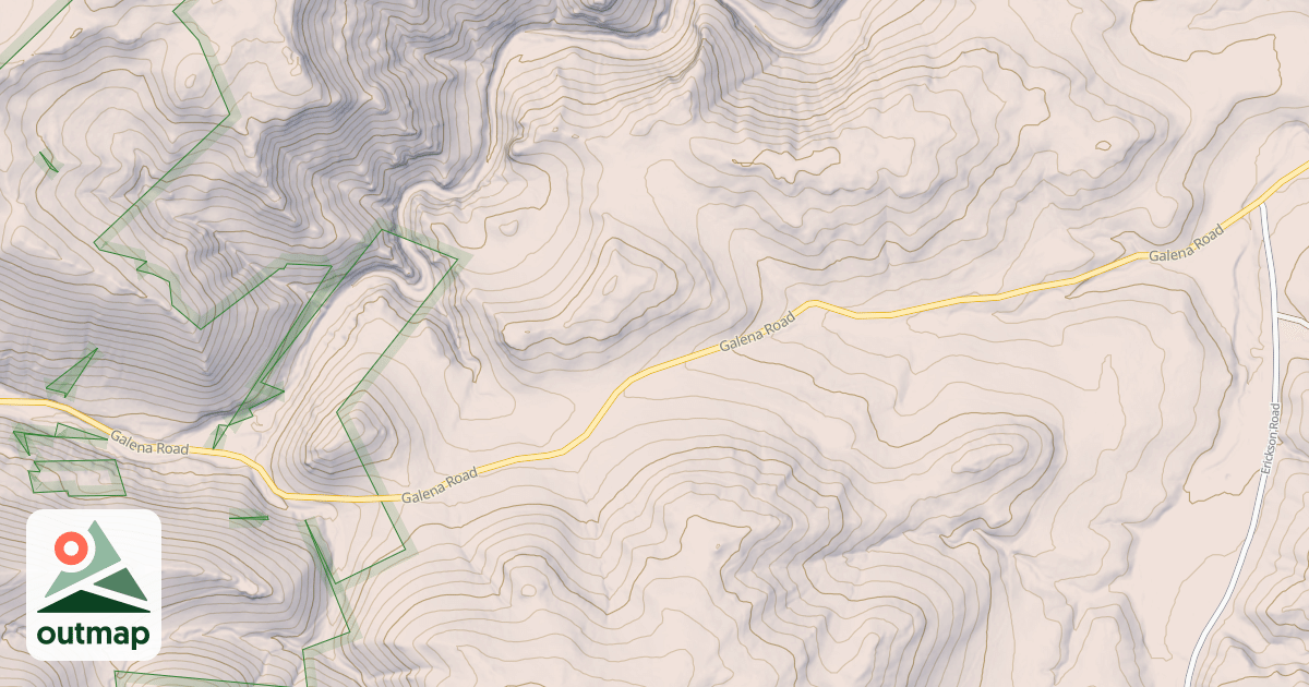 Map of GALENA