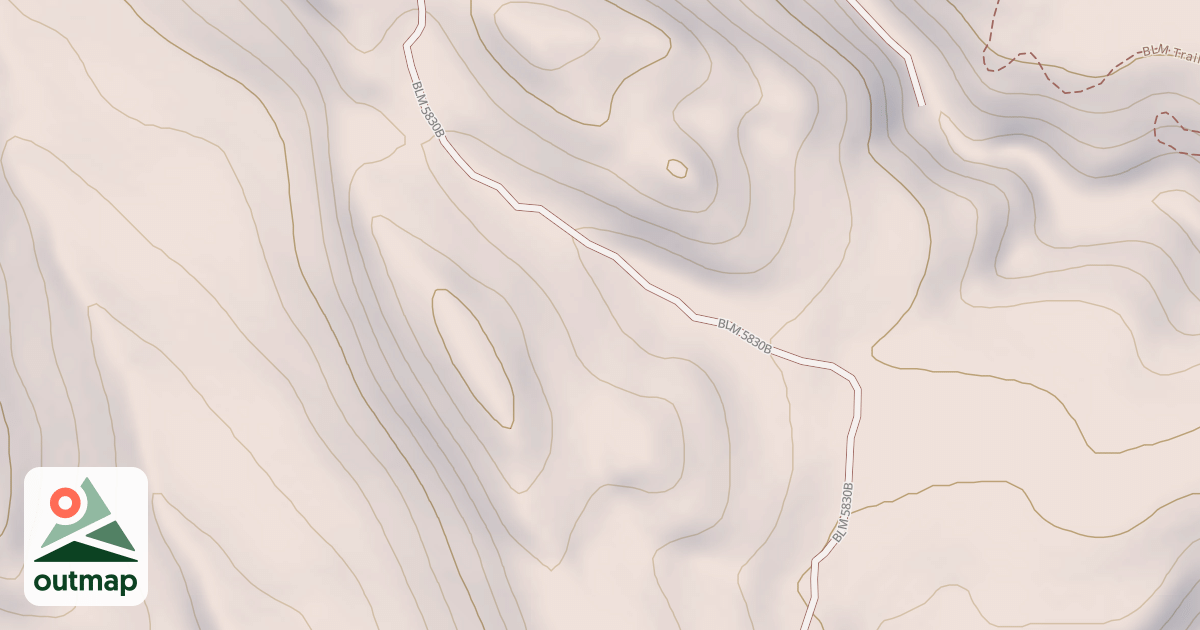 Map of BLM National GTLF Public Motorized Roads 9c047533-acb5-4352-b3d7-b0641995ad37