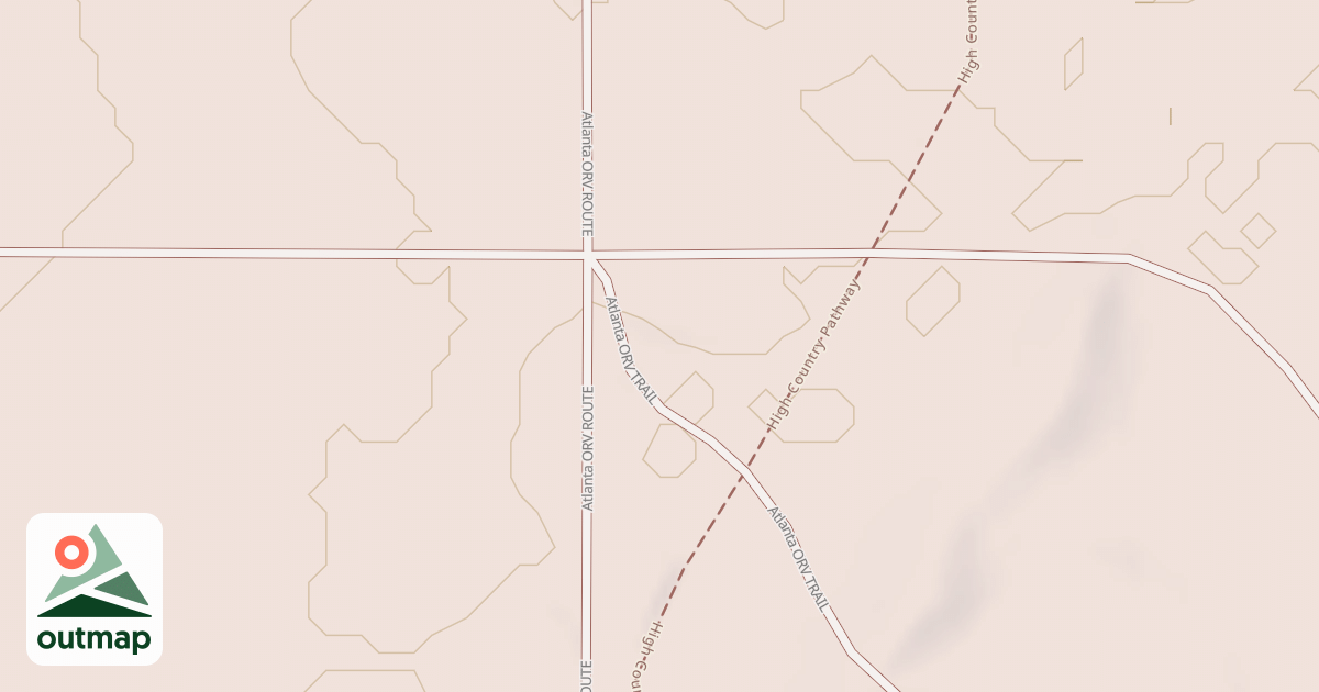 Map of Atlanta Trail