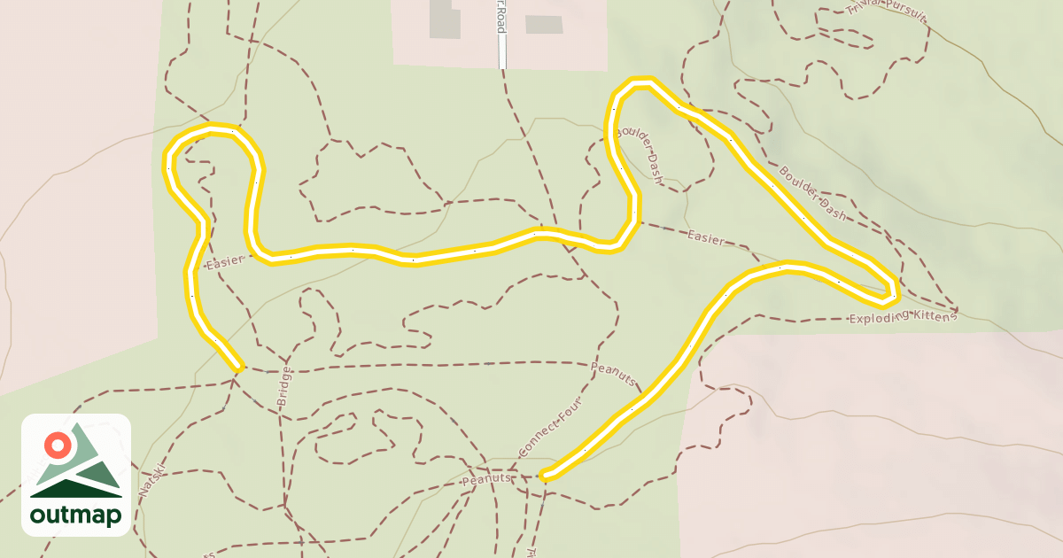 Map of Keough's K