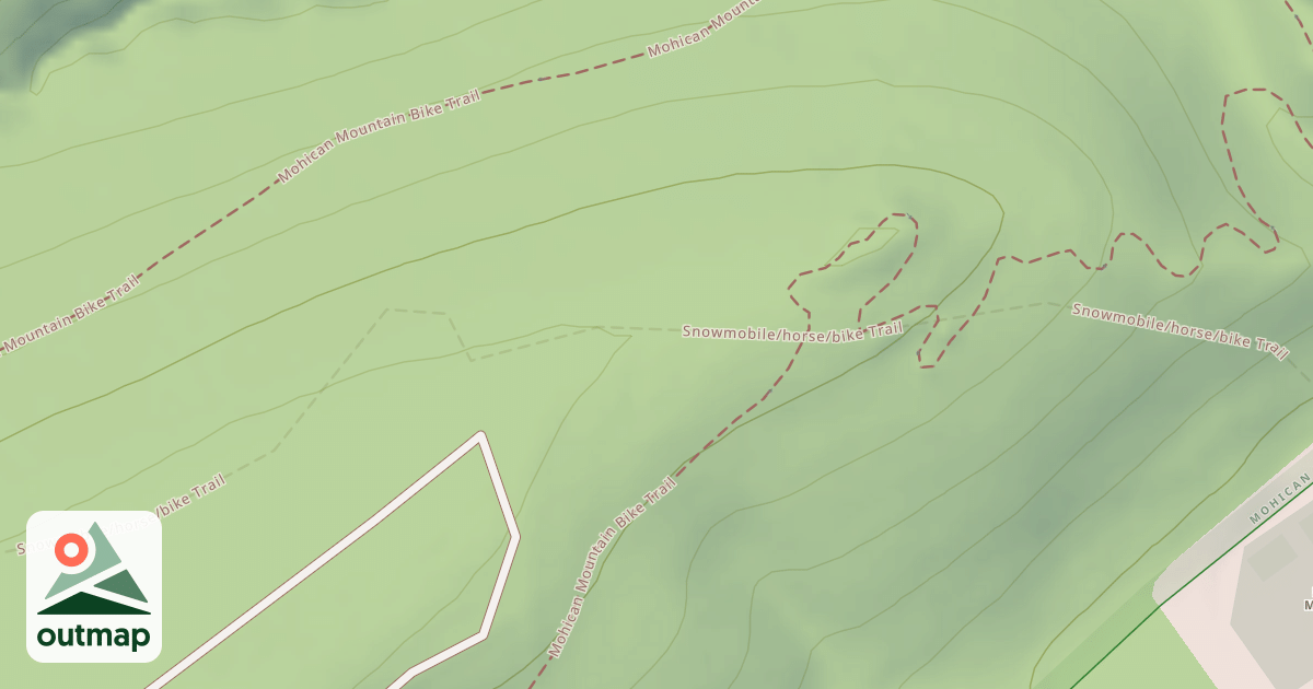 Map of Snowmobile Trail