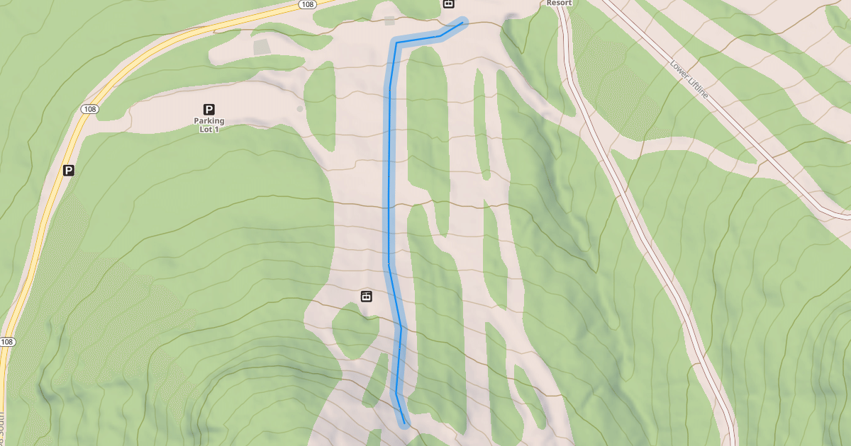Map preview of Practice Slope