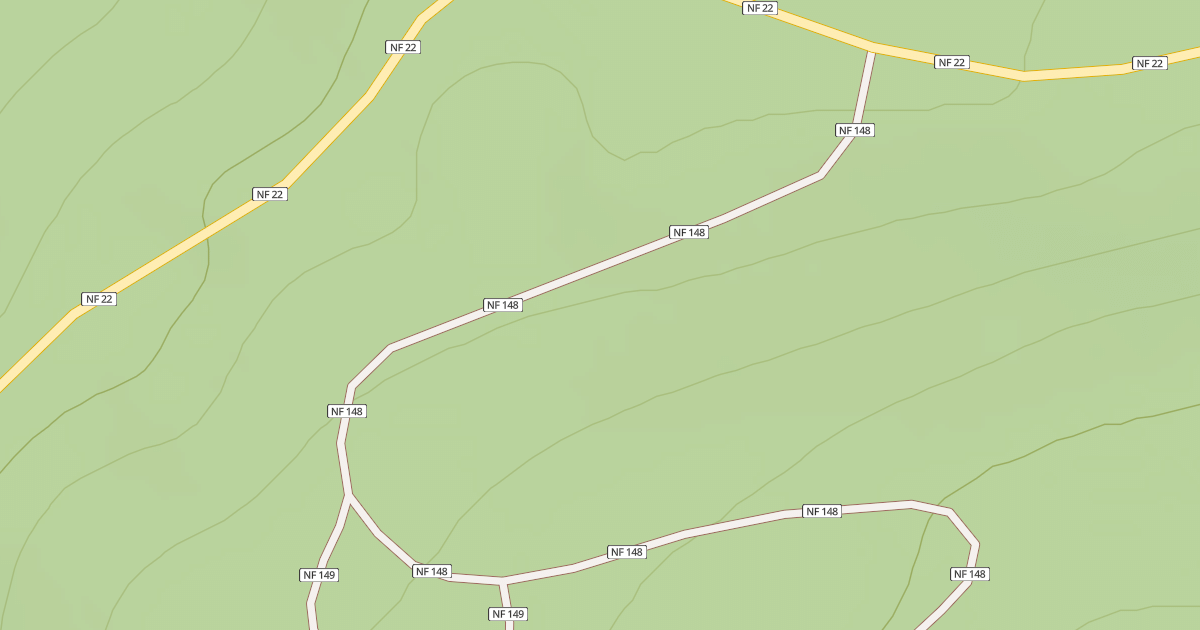 Map preview of USFS Motor Vehicle Use Map Roads {58FF4DE5-86C4-4E08-AF1B-14EA24561DD1}