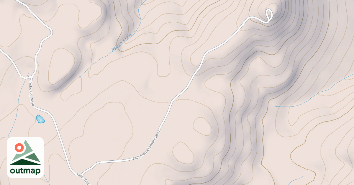 Map of PATTYMOCUS LO