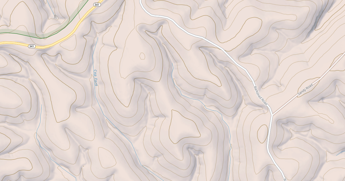 Map preview of USFS National Forest System Roads {9E800560-9E27-4F3A-828F-ABE6076EEDBD}