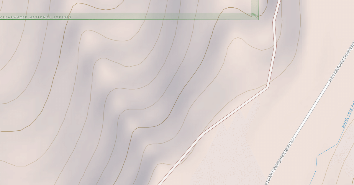 Map preview of Palouse Ohv - Linn East