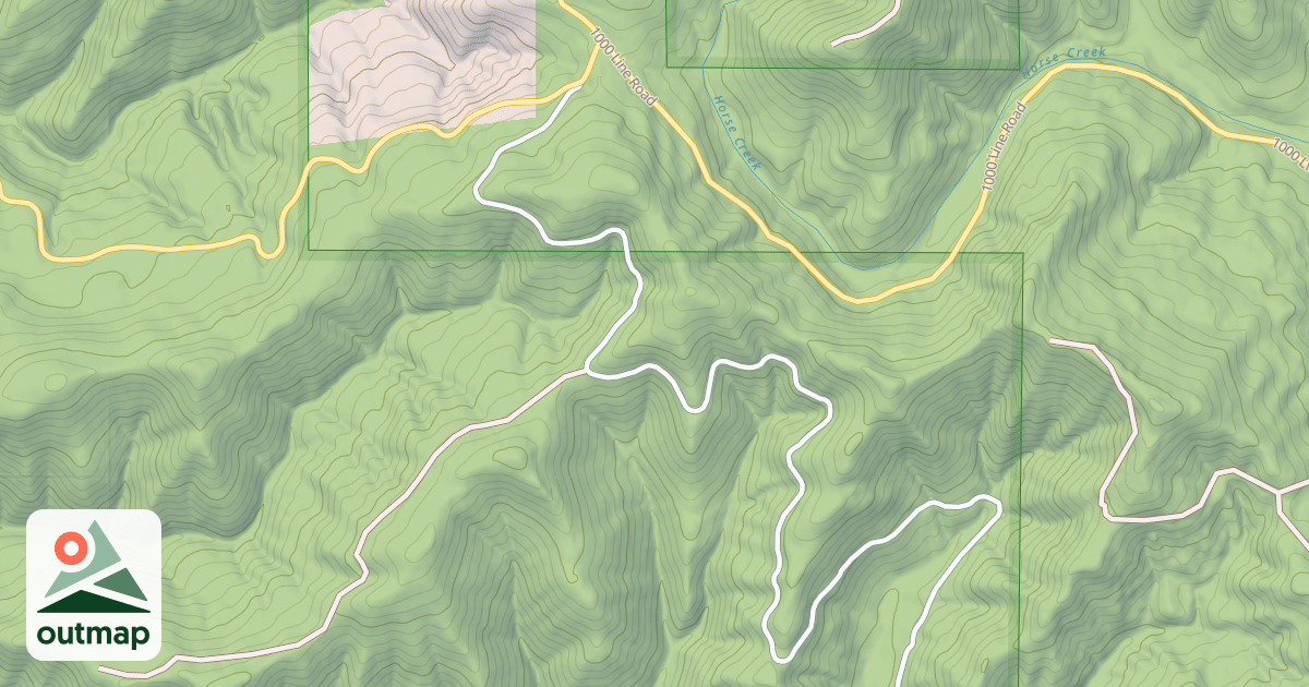 Map of USFS Motor Vehicle Use Map Roads {F43670DD-FE5F-4ED1-9378-8ADF95EADDF5}
