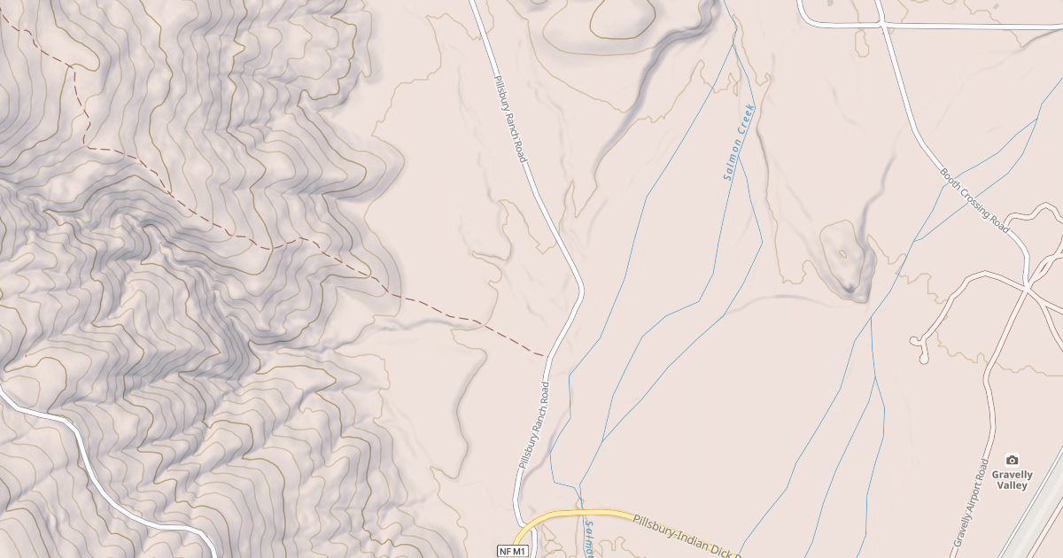 Map preview of PILLSBURY RANCH