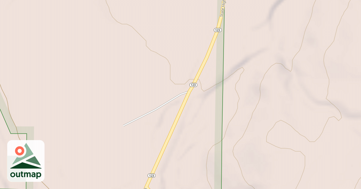 Map of USFS Motor Vehicle Use Map Roads {3DE74150-3D62-4B20-BC3B-16017BF7299E}