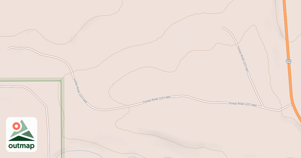 Map of USFS National Forest System Roads {9737207C-D0E9-4D01-BA38-A2D62300FE5C}