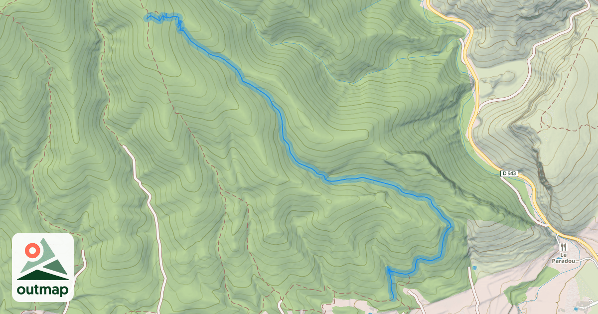 Map of La combe du Bon Dieu