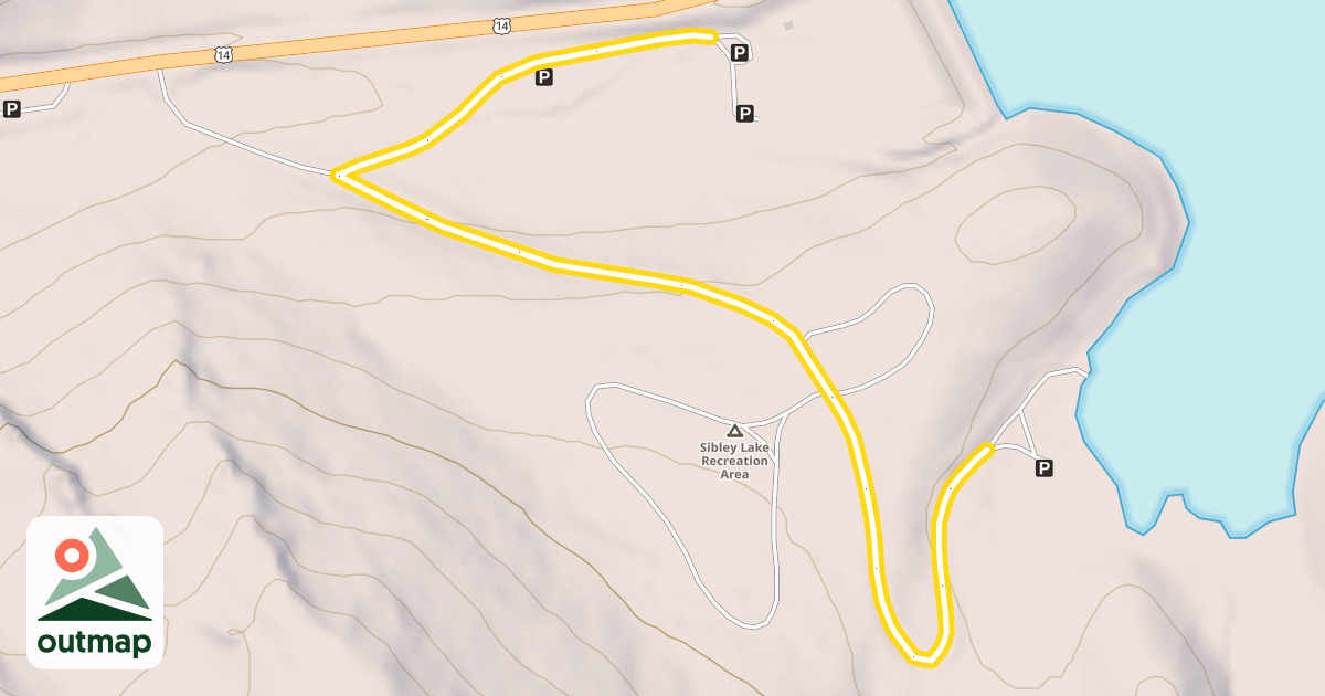 Map of Campground