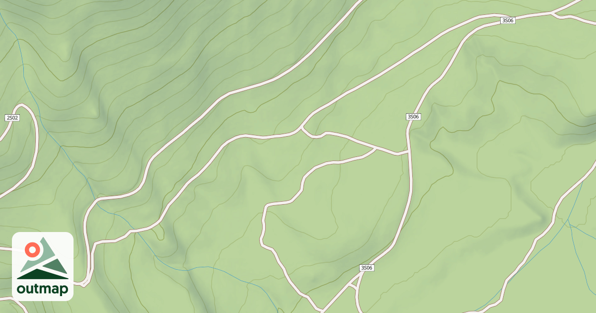 Map of ANTELOPE SPUR