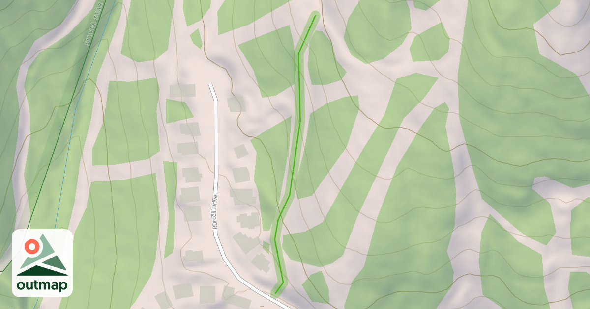 Map of Attridge Run Out