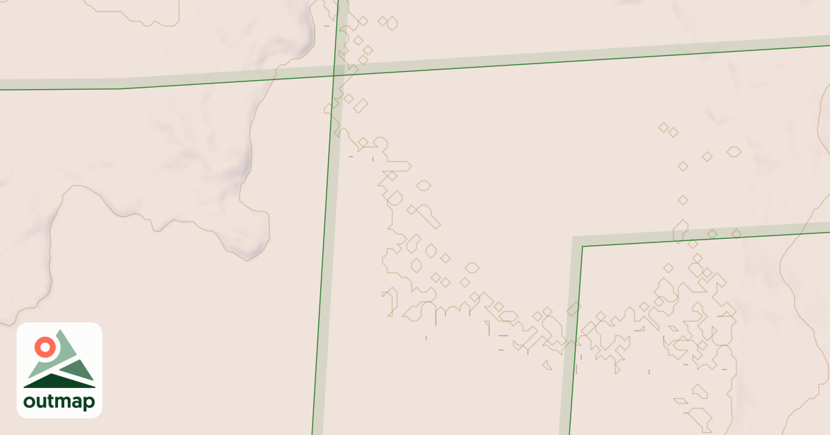 Map of Kawishiwi Triangle Crocket Lk