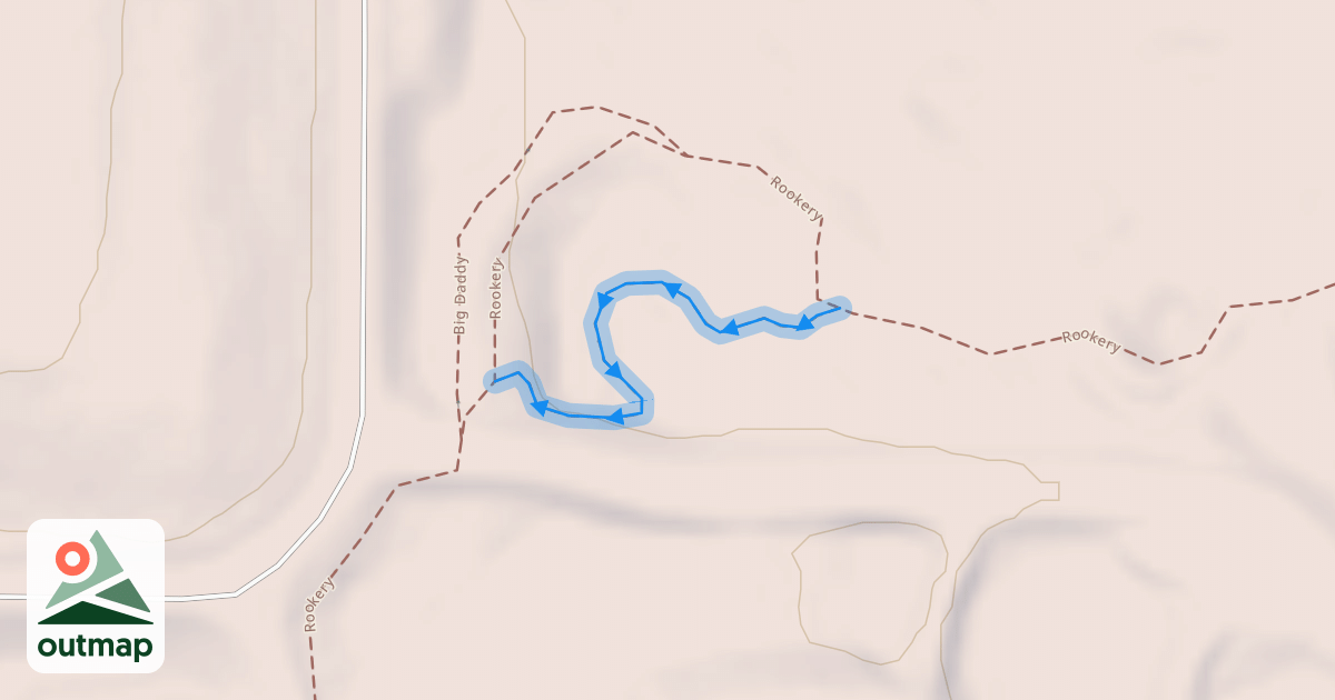 Map of Rookery Uphill