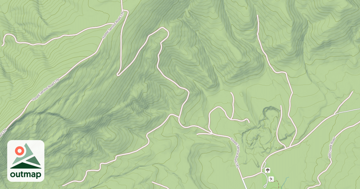 Map of FENWICK MINES