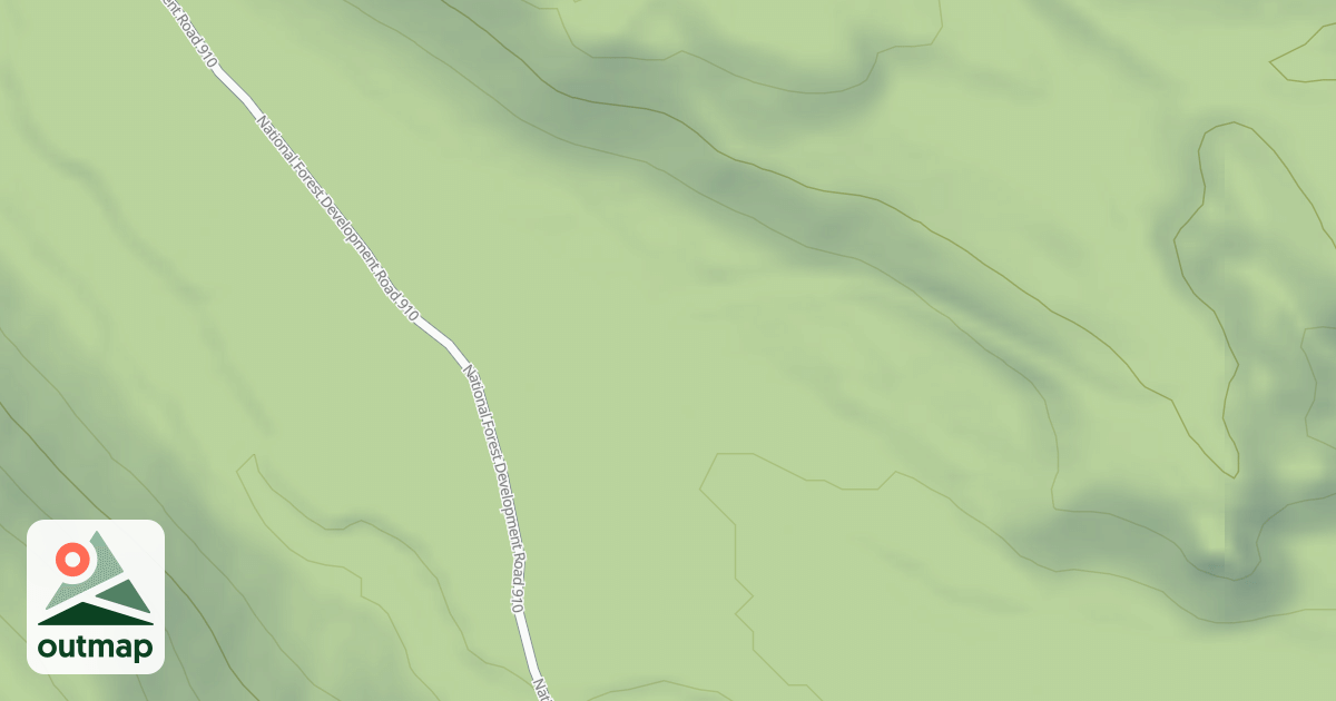 Map of HORSESHOE MEADOW
