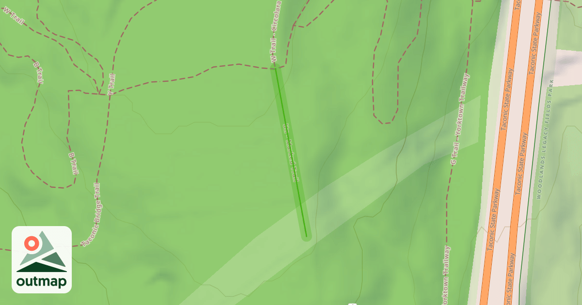 Map of Un - Marked Trail