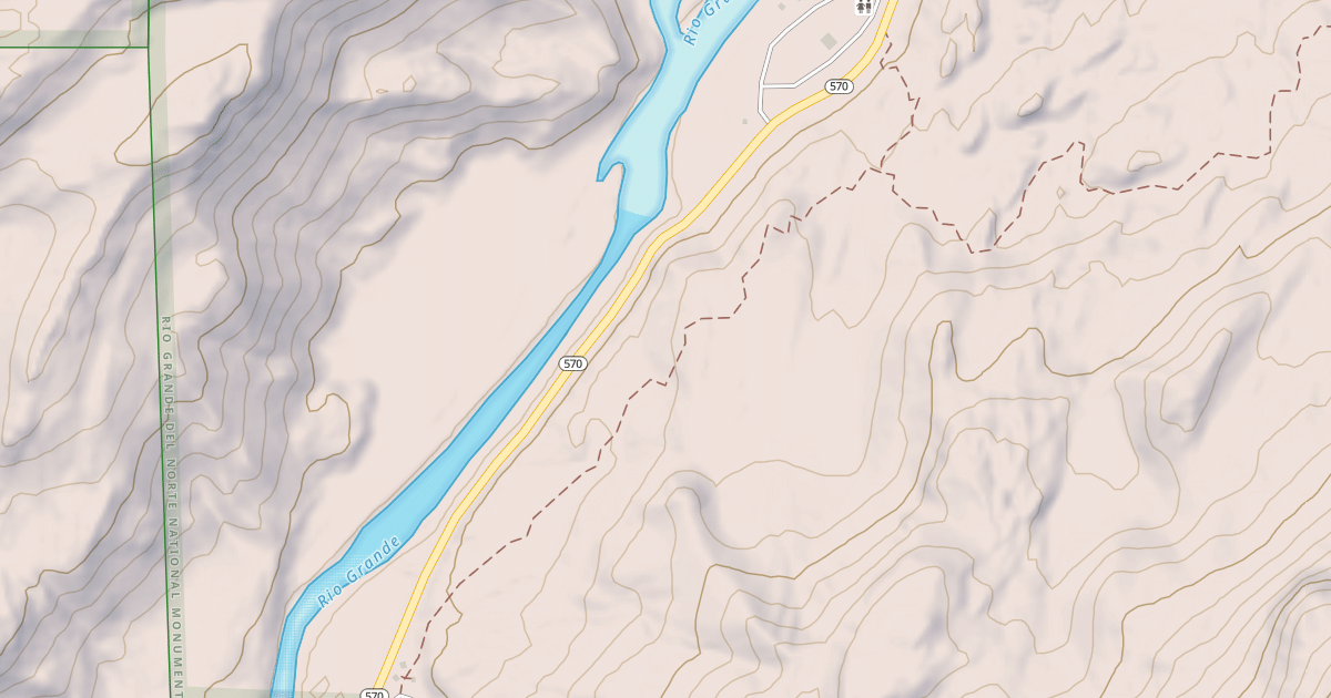 Map preview of La Senda Del Medio Trail