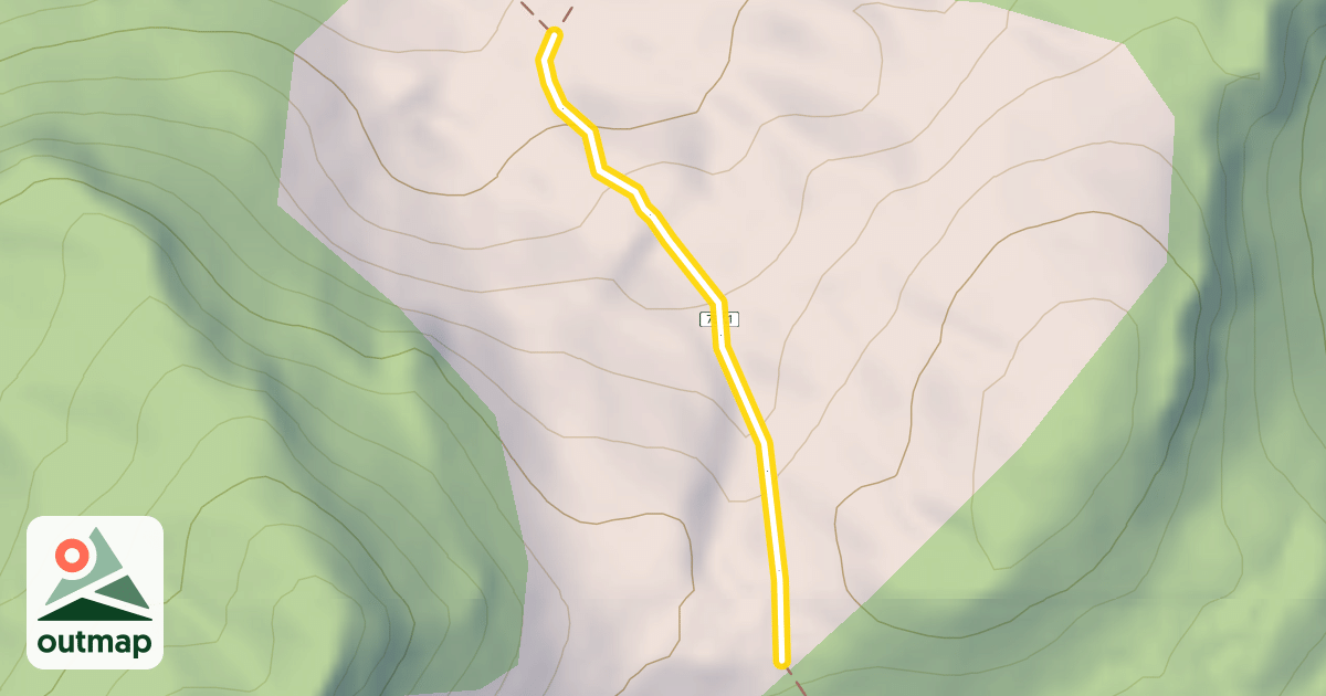 Map of Church Lake Trail