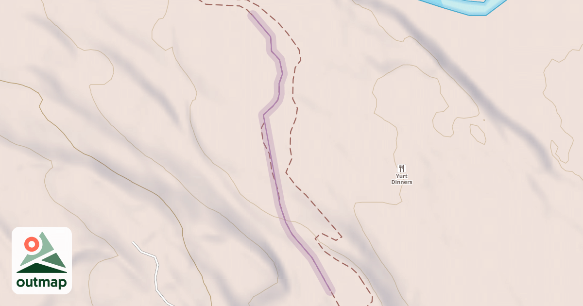 Map of Lower Loop Wide Path