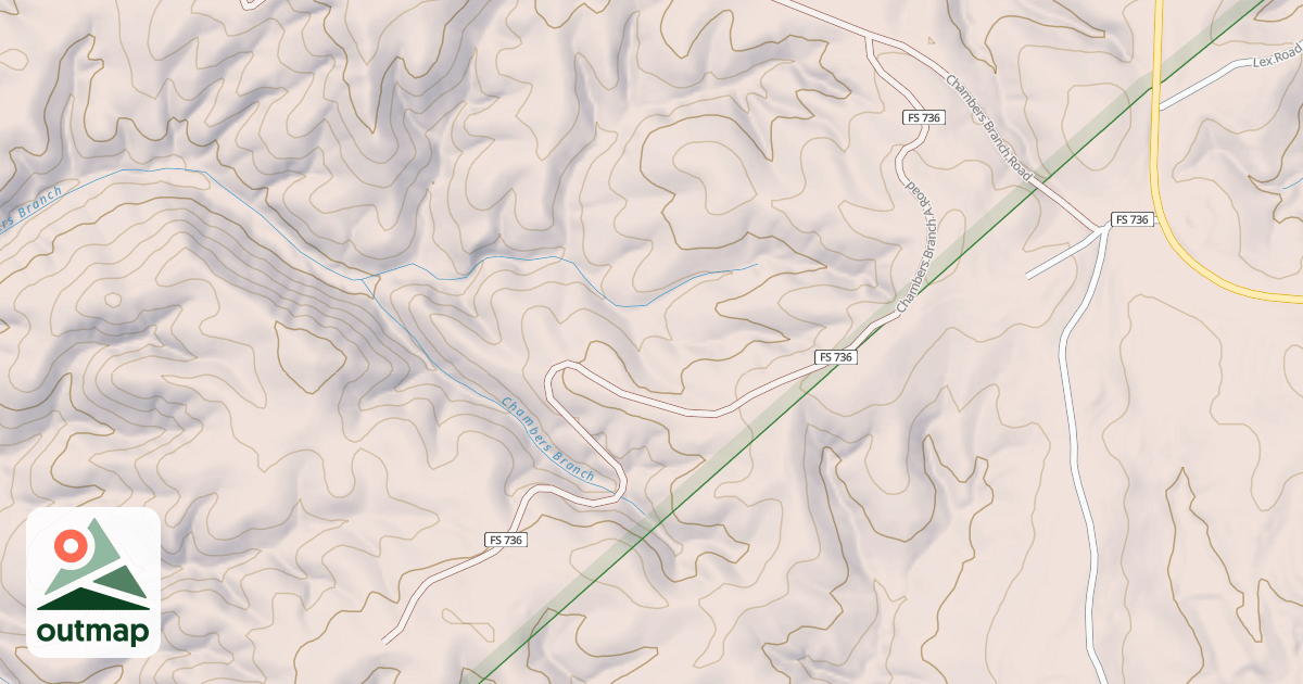 Map of CHAMBERS A