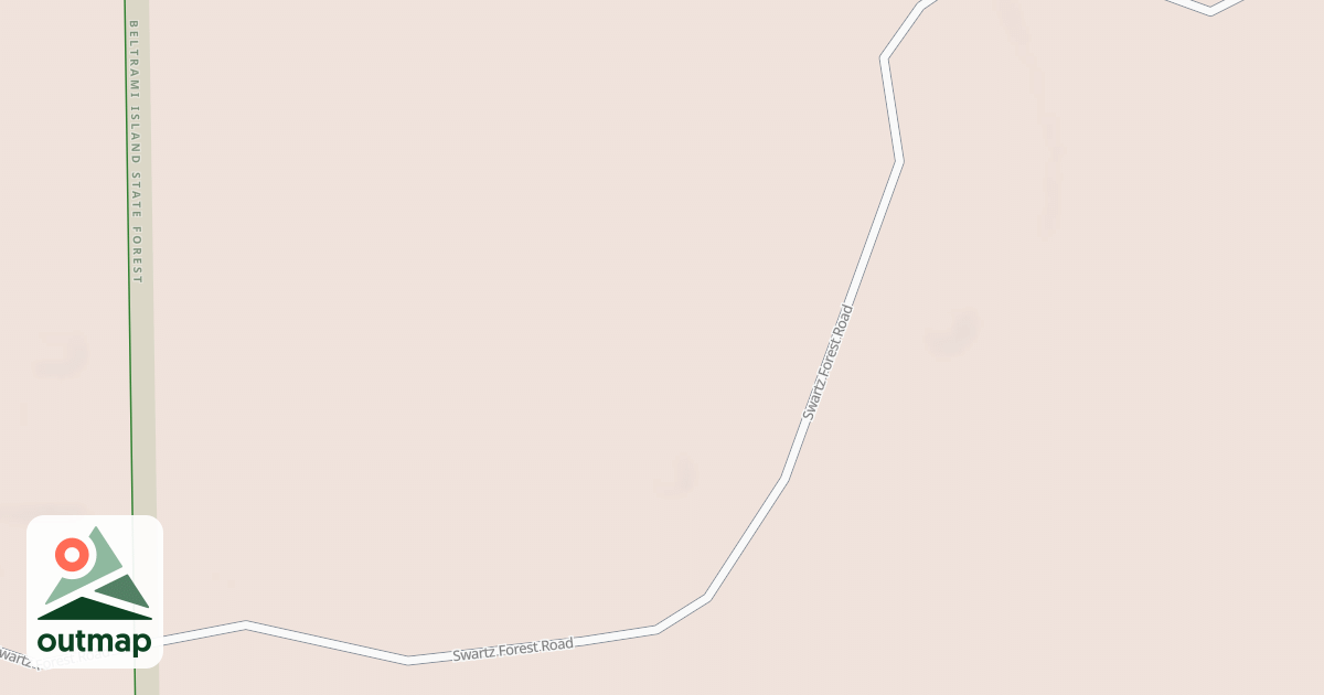 Map of Warroad/Roseau Trails